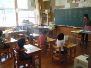 次女の授業参観 次女の授業参観